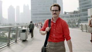 Illustration for article titled The A.I. uprising will be romantic, according to Spike Jonze's Her